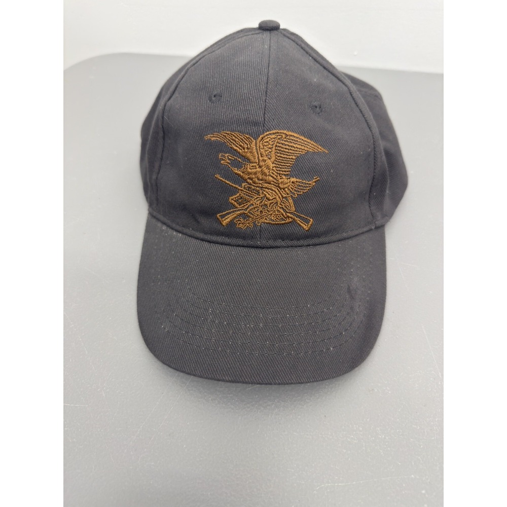 NRA National Rifle Association Men's Strapback‎ Hat Gray 100% Cotton Logo #28